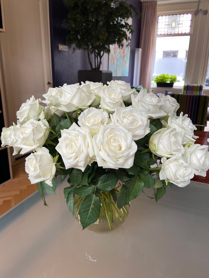 White roses