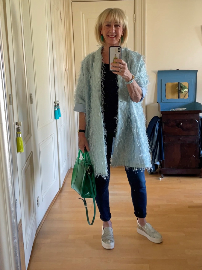 Outfit Big bird jacket