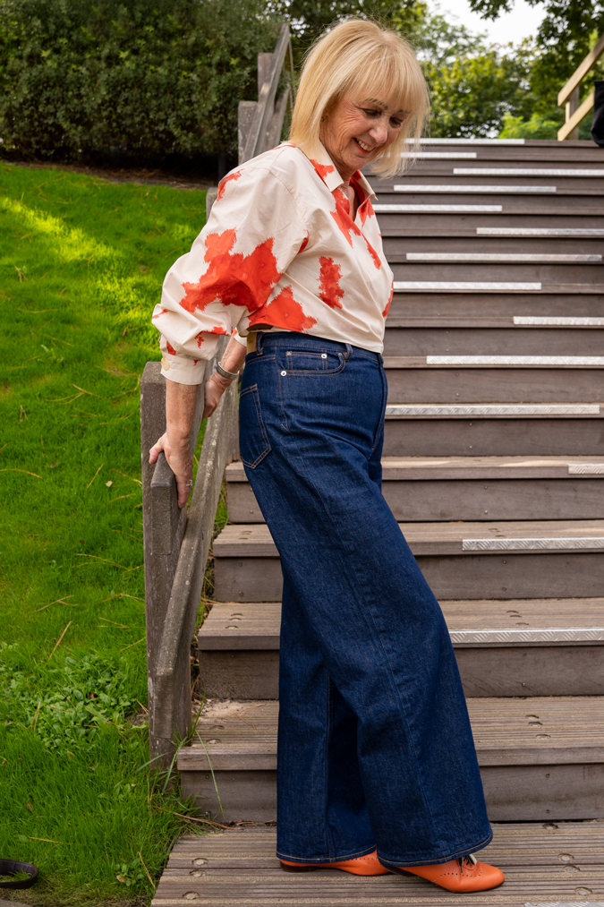 Wide leg jeans and Madurodam