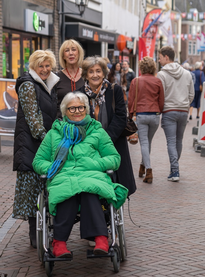 BVA girls Marijke, Marianna, Marianne and me
