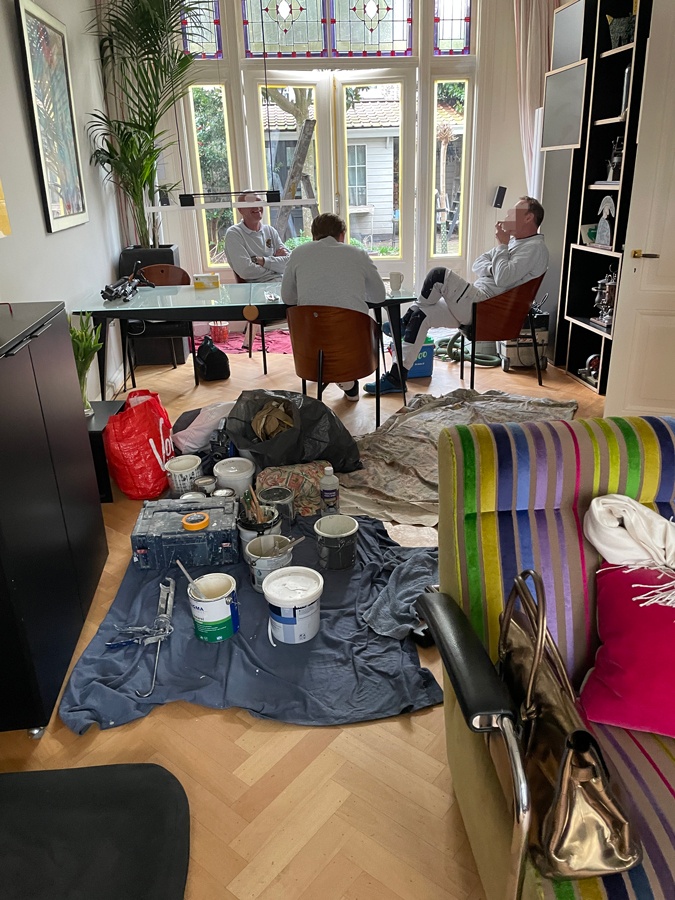 Painters in the house