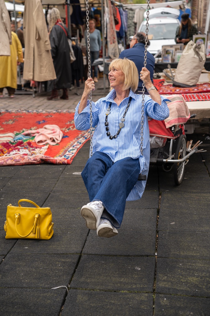 Light blue pinstripe shirt