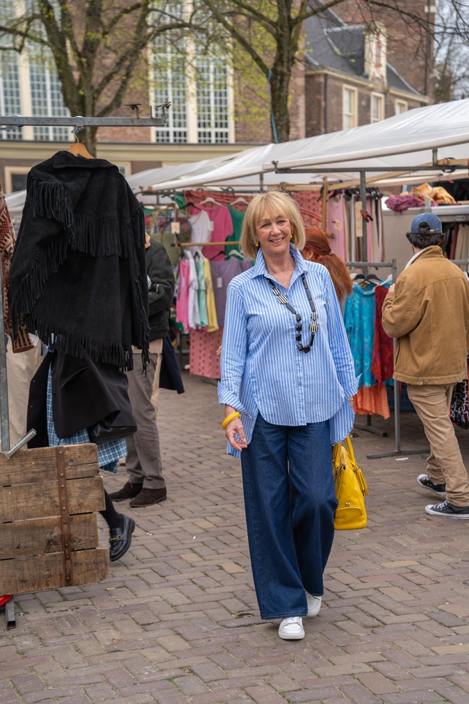 Light blue pinstripe shirt