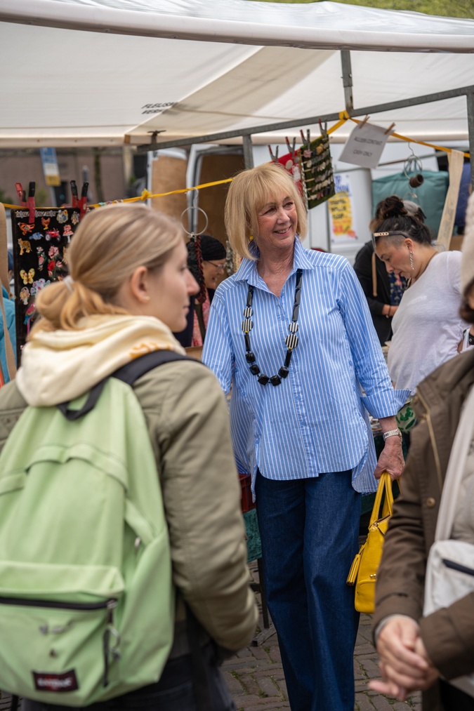 Light blue pinstripe shirt