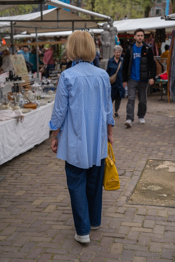 Light blue pinstripe shirt