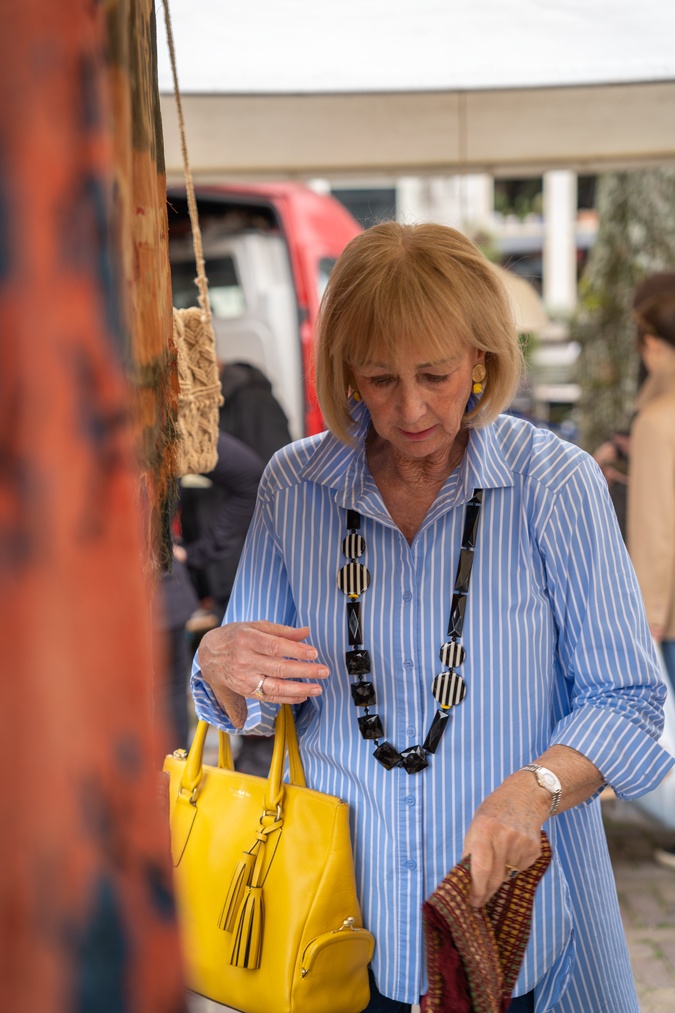 Light blue pinstripe shirt