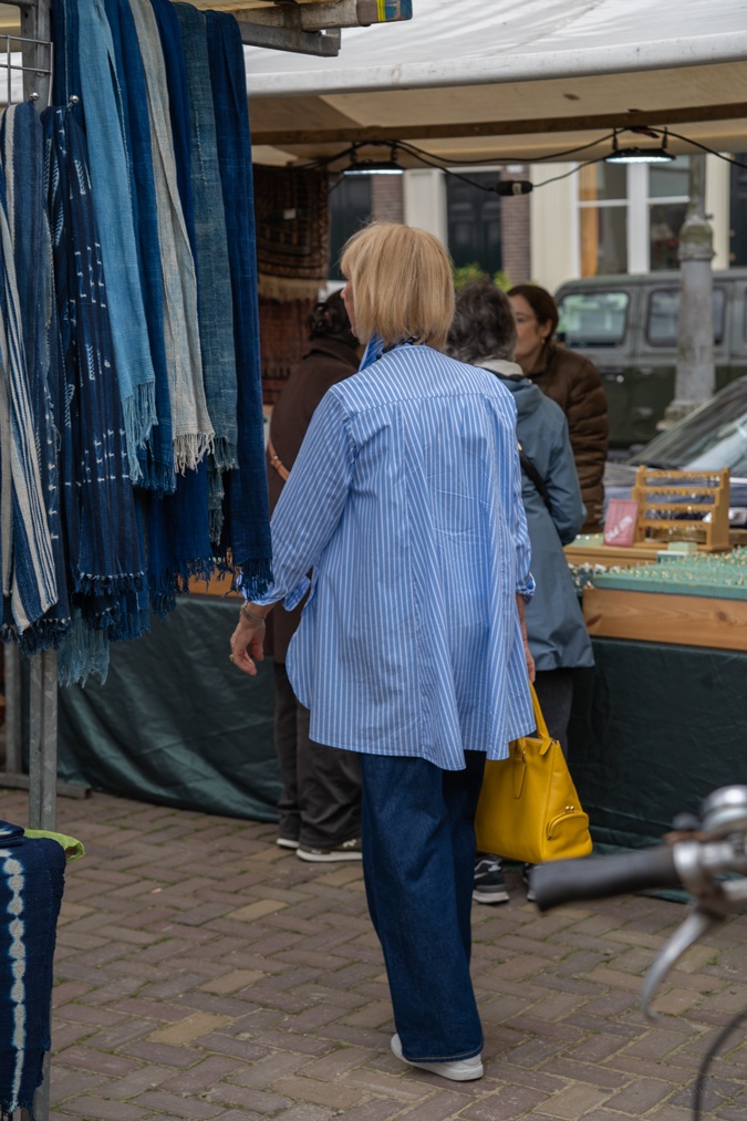 Light blue pinstripe shirt