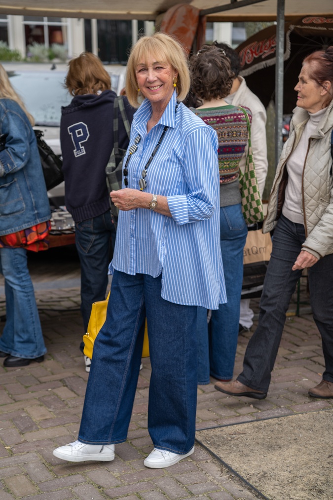 Light blue pinstripe shirt