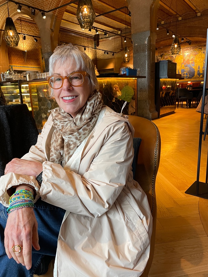 Susan in Beurs van Berlage Amsterdam