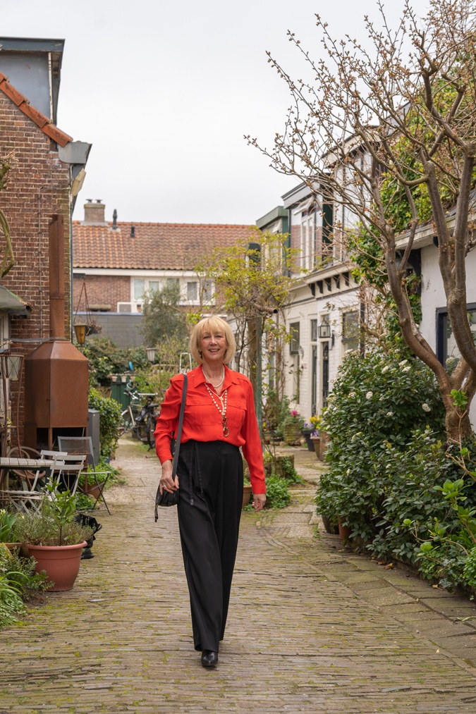 Wide leg trousers by Piazza Sempione