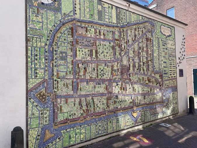 Delft in mosaic