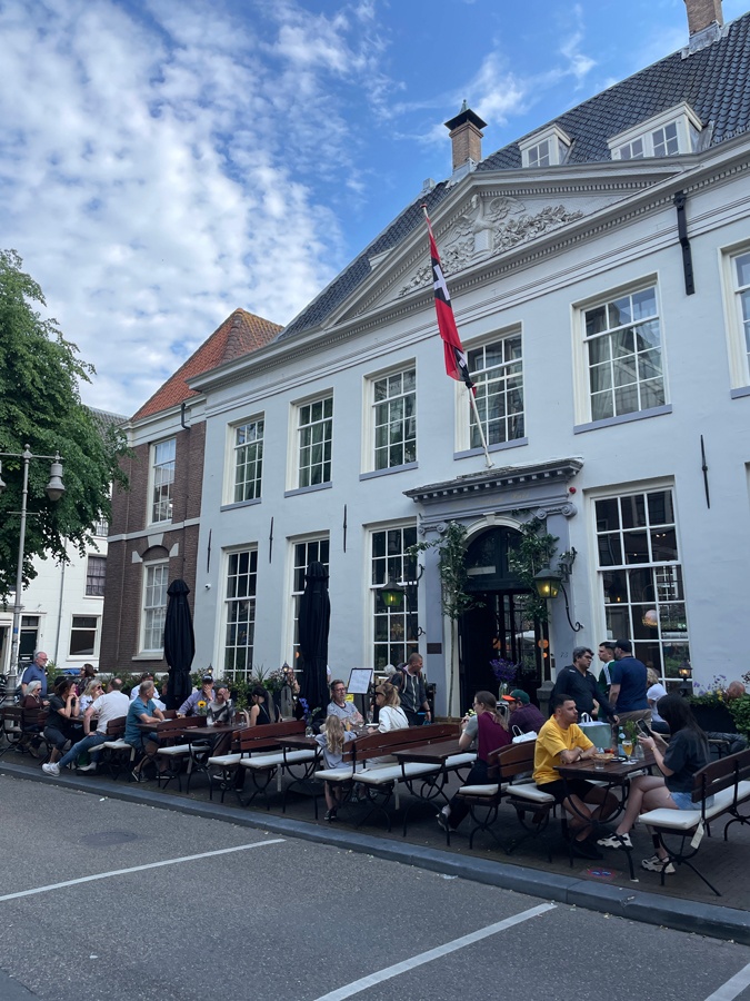 Terrace in Amsterdam