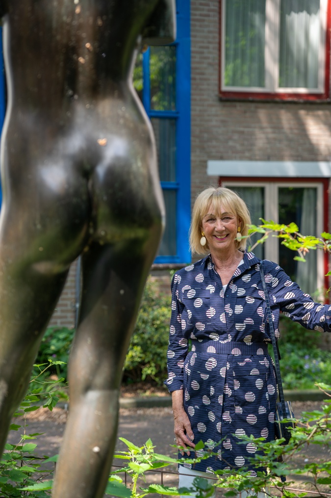 Kenzo dress with white jeans