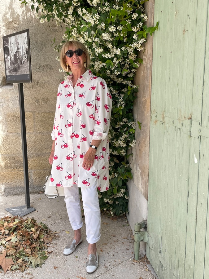 Max Mara cherry dress