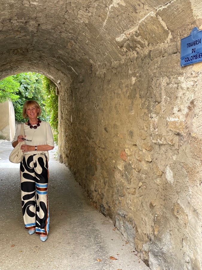 Palazzo trousers in Ansouis