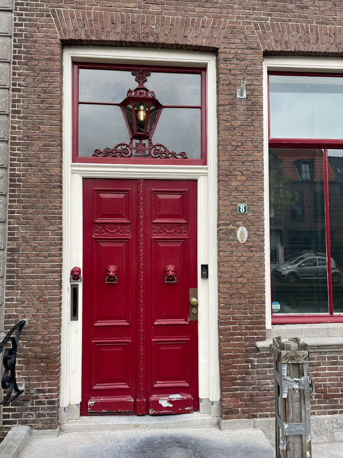 Beautiful old door in the Netherlands