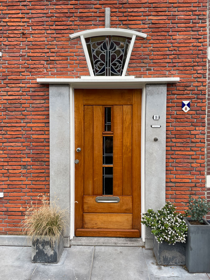 Beautiful old door in the Netherlands