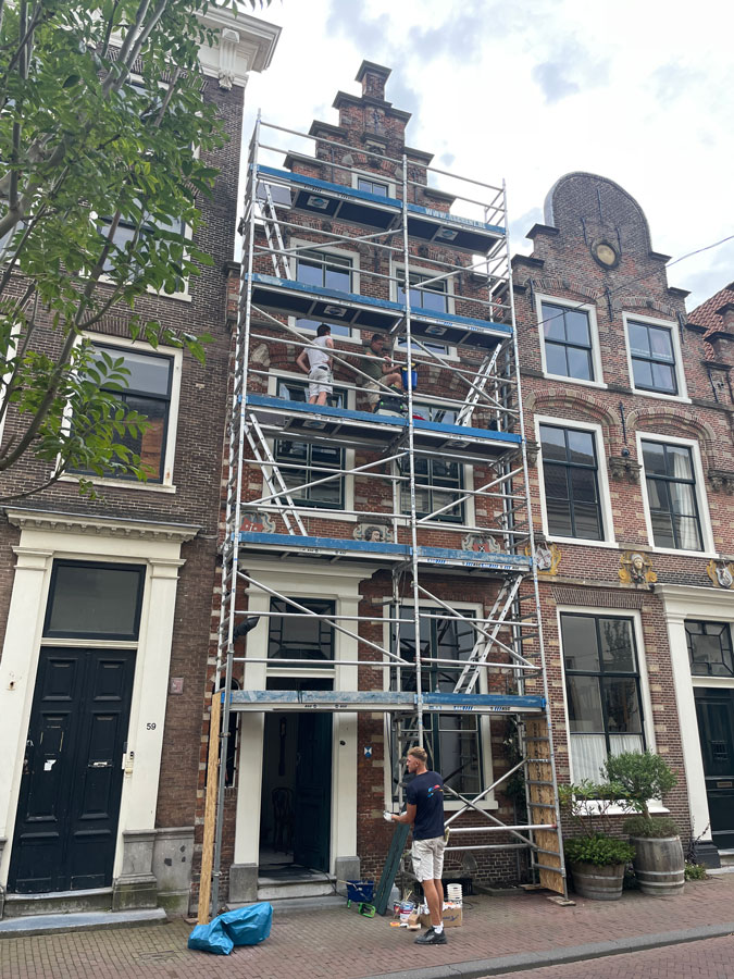 Renovating a house in Haarlem