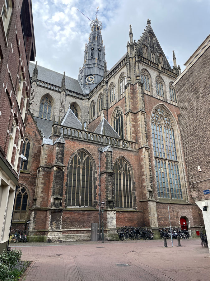 Saint Bavo church in Haarlem