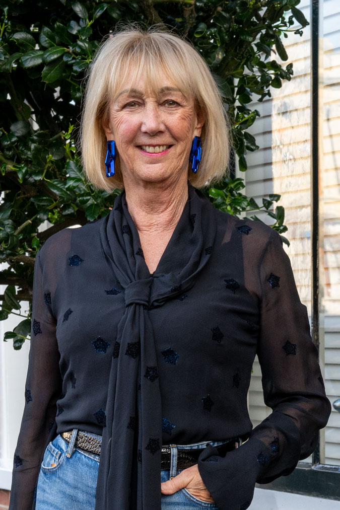 Black and blue Vivienne Westwood blouse