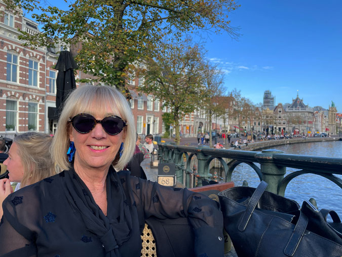 Black and blue Vivienne Westwood blouse