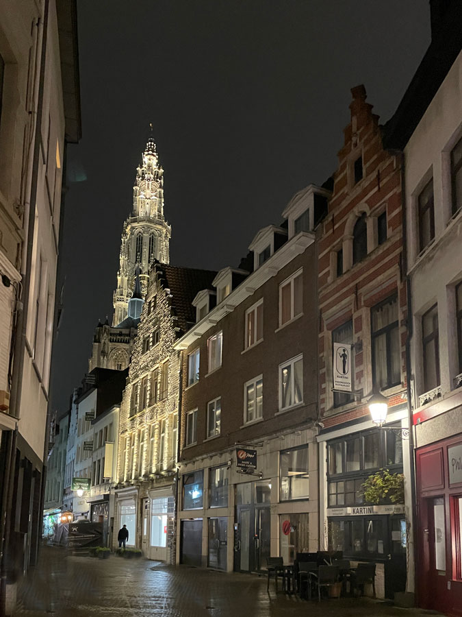 Antwerp by night