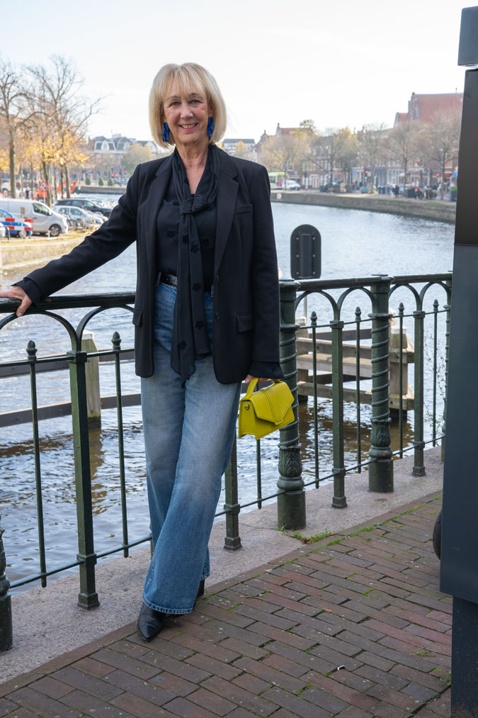 Black and blue Vivienne Westwood blouse