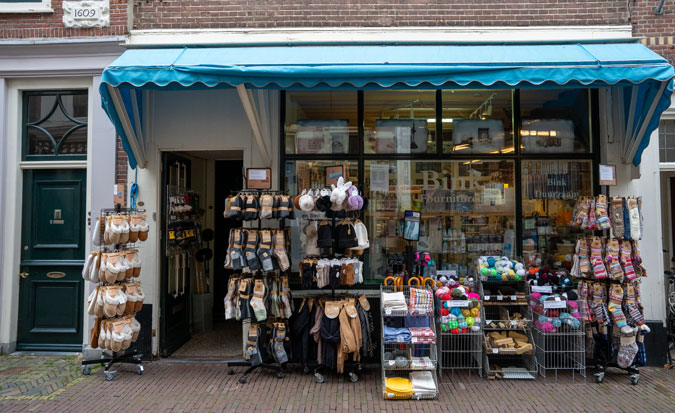 old-fashioned haberdashery shop