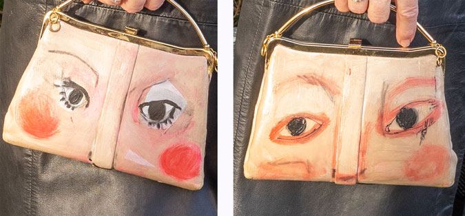 Bella's bag, both sides