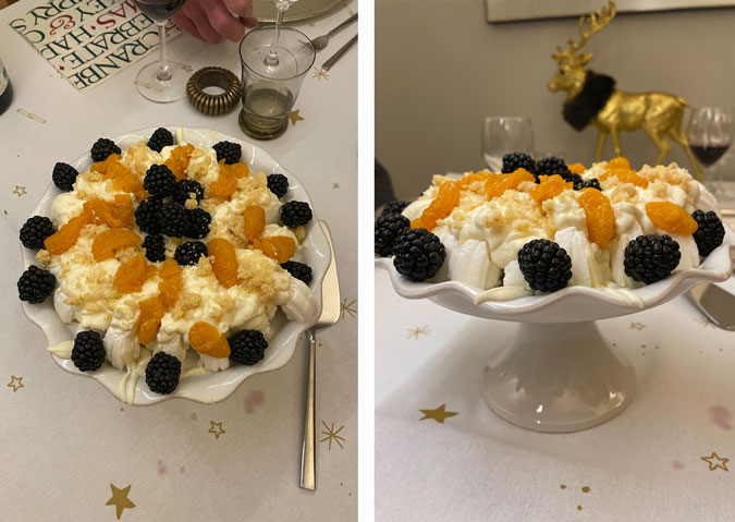 Christmas dessert