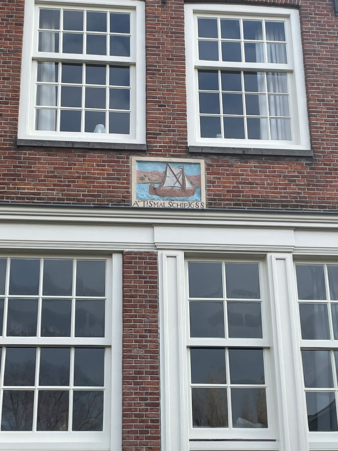 Facing brick Amsterdam Prinseneiland