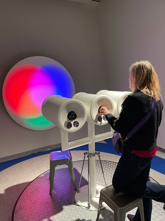 Marjolein in NEMO Museum Amsterdam