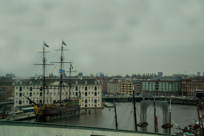Scheepvaartmuseum area Amsterdam