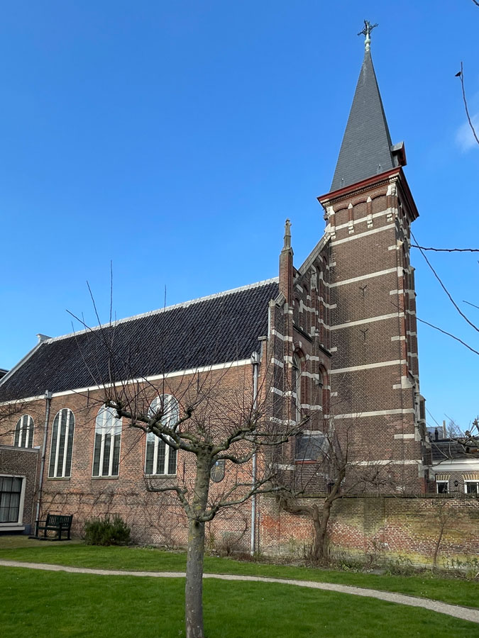 Church near the almshouse