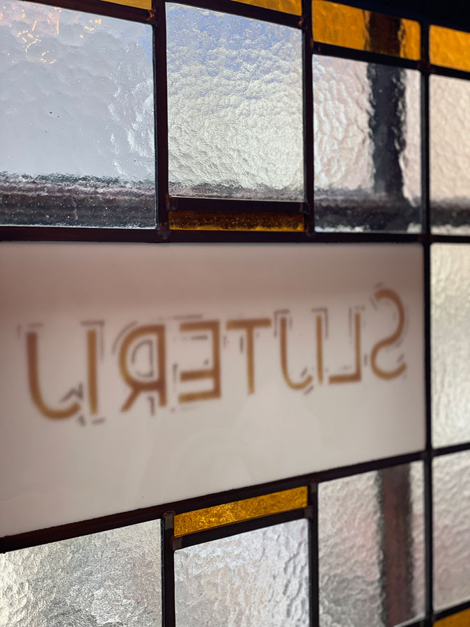 Stained glass window