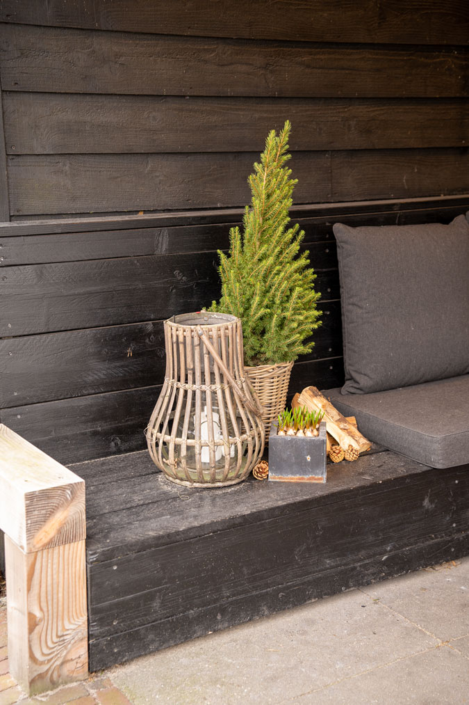 Outside the high tea restaurant