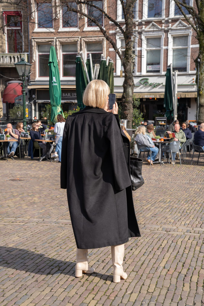 Black coat Salvatore Ferragamo