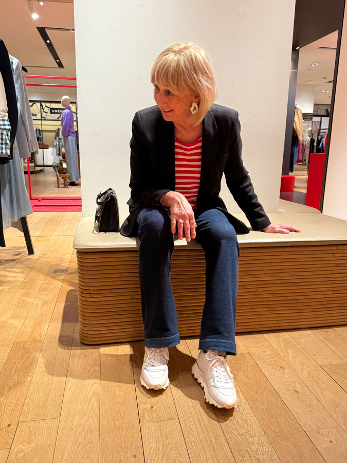 Shopping at Le Bonne Marche