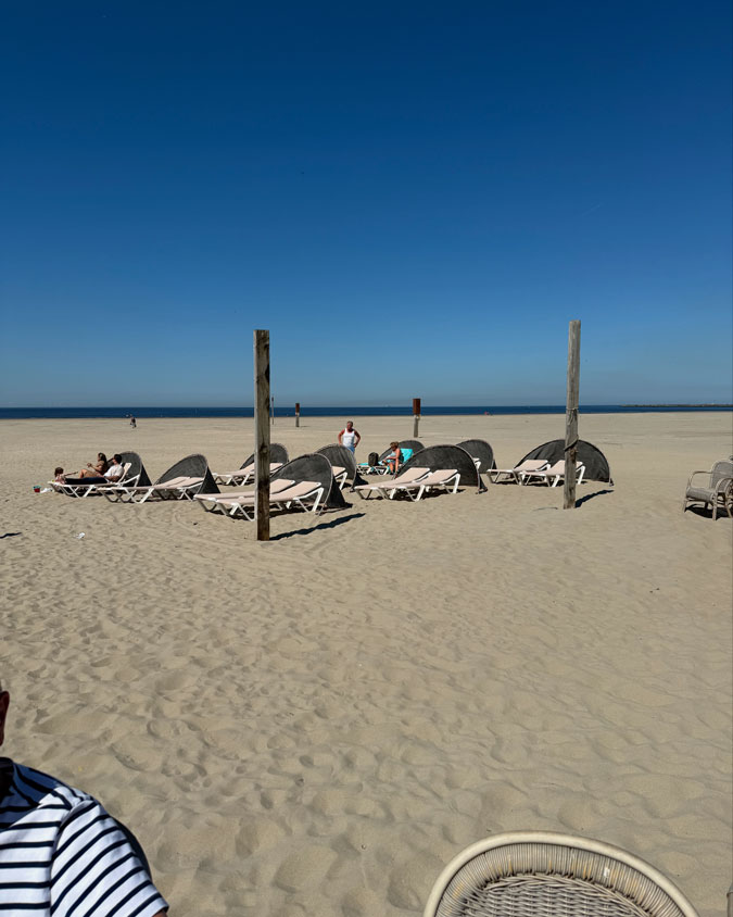 At the IJmuiden beach on Saturday 10th of May