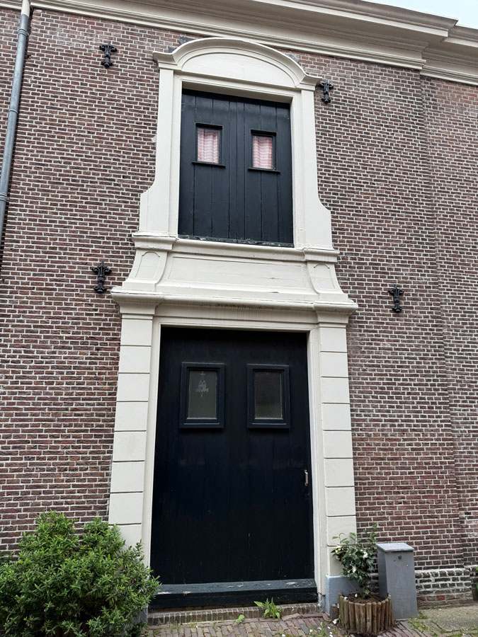 Coach house door for the horses