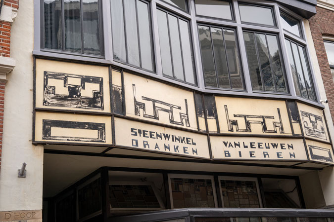 Old sign on a building