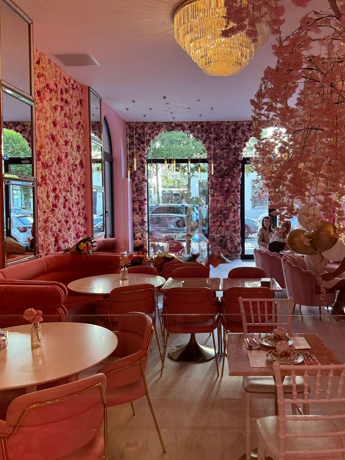 Tearoom for the high tea