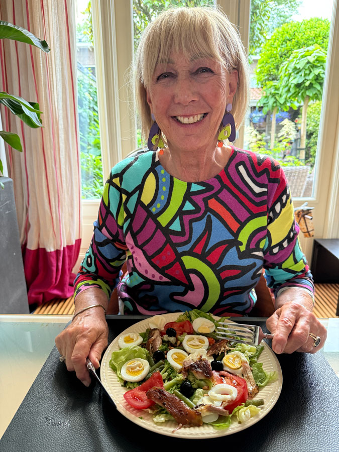 Salad Niçoise Saturday evening