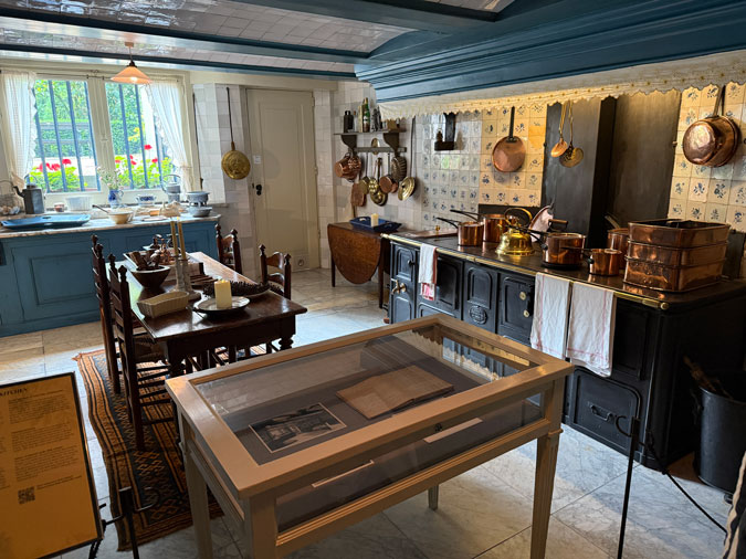 Kitchen of Museum Van Loon in Amsterdam