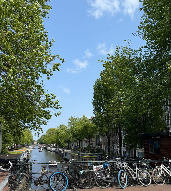 Canal in Amsterdam