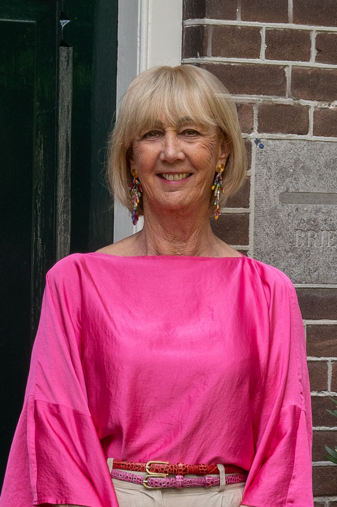 Pink top with kimono sleeves