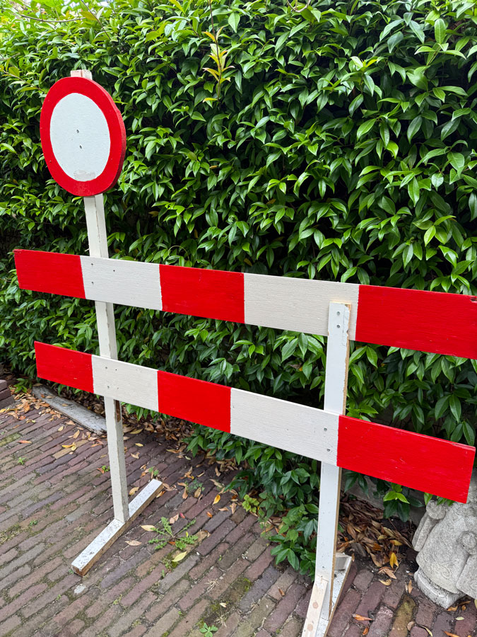 Fence for the street party