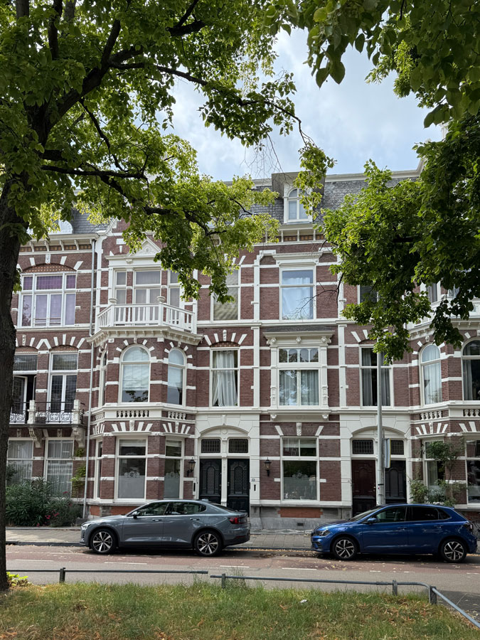 Old houses in The Hague