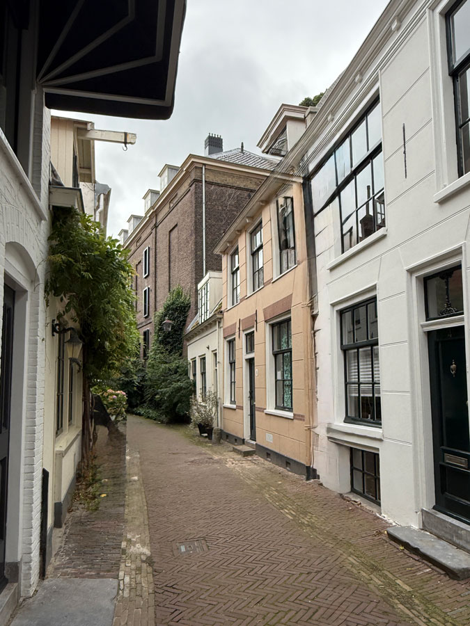 Small street in Haarlem
