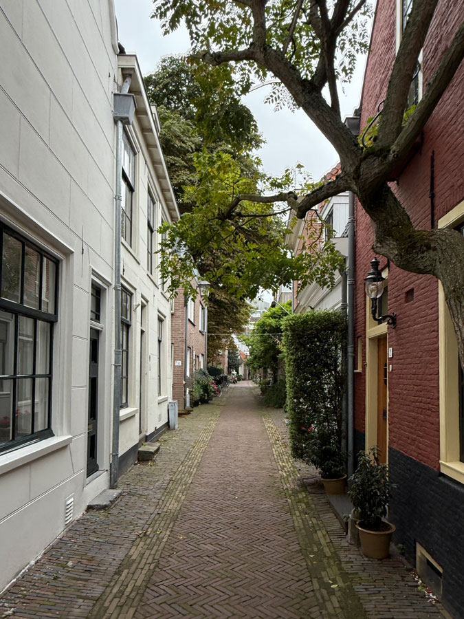 Small street in Haarlem